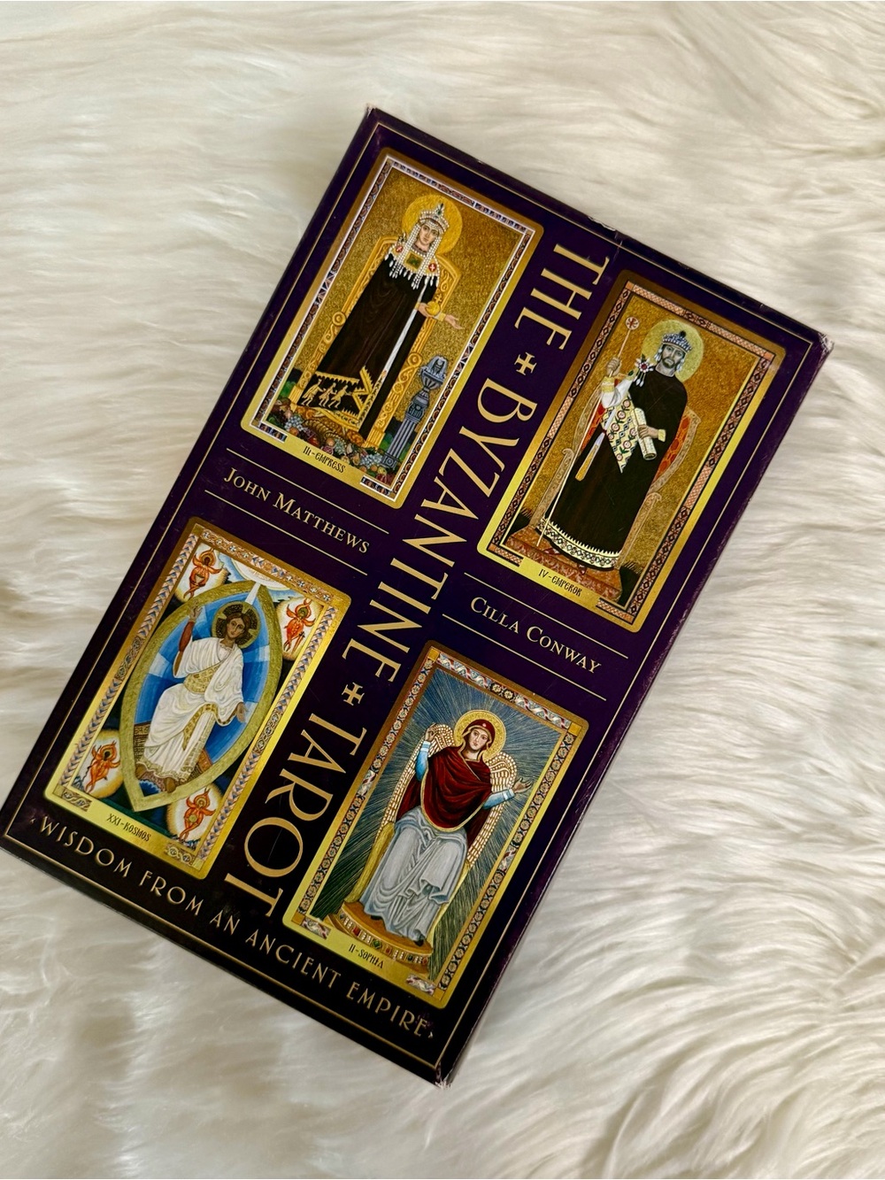 The Byzantine Tarot Deck and Book Set Vintage Out of Print